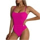 thumbnail image 1 of Traje de baño de una pieza con honda cómoda para mujer Traje de baño elegante Bikini OAVQHLG3B Store lin121212, 1 of 4