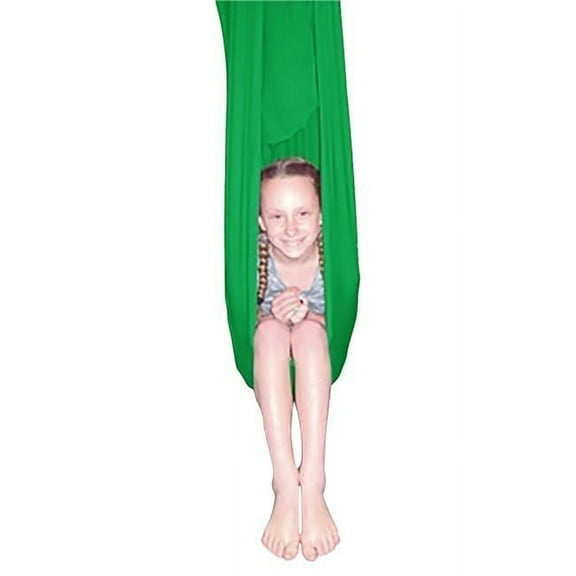 60 x 40 in. Lycra Cocoon Swing, Green - 120 lbs