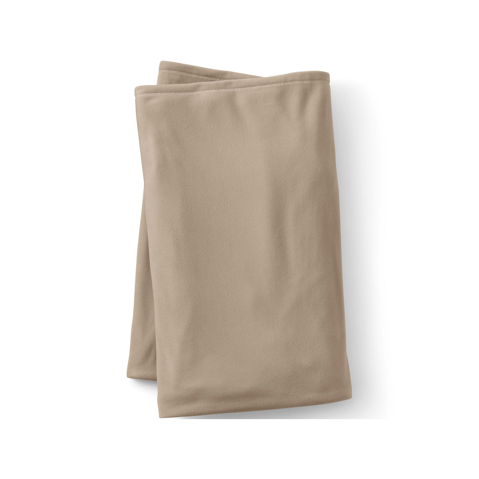 Lands' End Plush Fleece Bed Blanket - Walmart.com