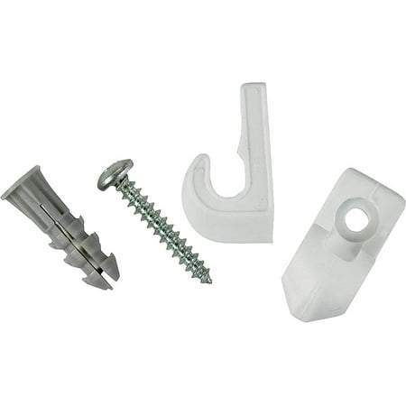 clip closetmaid anchor down screw pvc lb clips shelf wire hardware