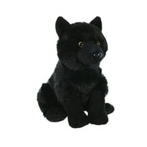 Cuddlekins Wolf Plush Stuffed Animal by Wild Republic, Kid Gifts, Zoo Animals, Black, 12 Inches