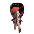 thumbnail image 6 of LNZGNM Halloween Women's Scrub Caps, Twist Knot Head Wrap, with Printed Pattern, Stretchy and Easy for Everyday Style, Bad Hair Days, and Casual Wear,Black(One Size), 6 of 6