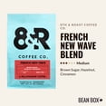 thumbnail image 2 of French New Wave Blend - Roasted by 8th & Roast Coffee Co. - Freshly Ground Coffee - 12oz Bag, 2 of 8