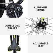 Eurobike X1 27.5 inch Mountain Bike 21 Speed Gears Bicycle Bikes For Men And Woman Yellow