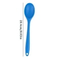 thumbnail image 2 of quenelle spoon Food Grade High Temperature Silicone Small Spoon Dense Mixing Spoon Auxiliary Food Spoon Students and Feeding Spoon Eating Spoon, 2 of 3