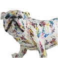 thumbnail image 4 of 14" x 16" Multi Colored Resin Bulldog Sculpture, by DecMode, 4 of 9
