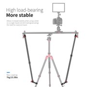 Camera Slider Support Arm Stabilizer, 2-Pack Adjustable Tripod Stability Arm for Increasing Stability, Extendable Poles ,Easy to Operate