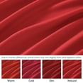 thumbnail image 7 of LammaLoe Extra Deep Pocket Twin XL Fitted Sheet Only, Fits 18" to 24" Mattress, Soft Microfiber Fitted Bed Sheet, Burgundy Red, 7 of 7