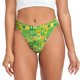 thumbnail image 1 of Fotbe St. Patrick's day Tanga Sin Costuras para Mujer con Estampado – Panties Invisibles, Transpirables y Cómodos para Uso Diario-XX-Large, 1 of 6