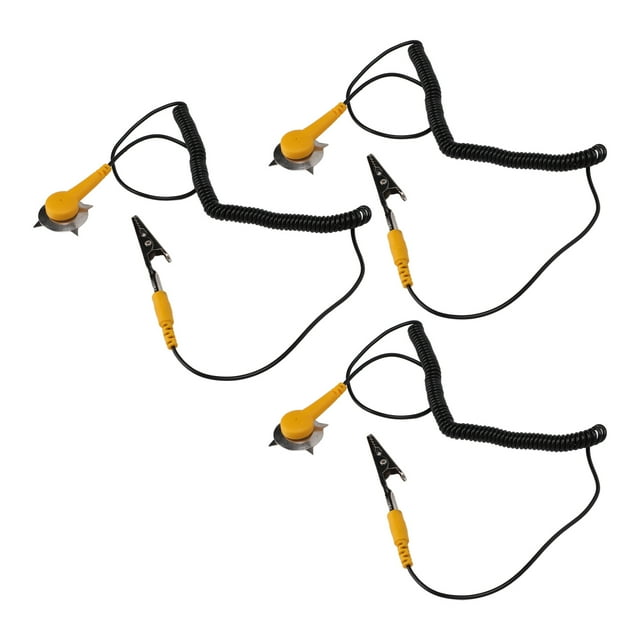 Fil de Mise à la Terre Antistatique, Large Application Largement Utilisé Durable en Utilisation Boucle de Mise à la Terre Électrostatique Pratique Pratique pour les Travaux de Réparation Électronique