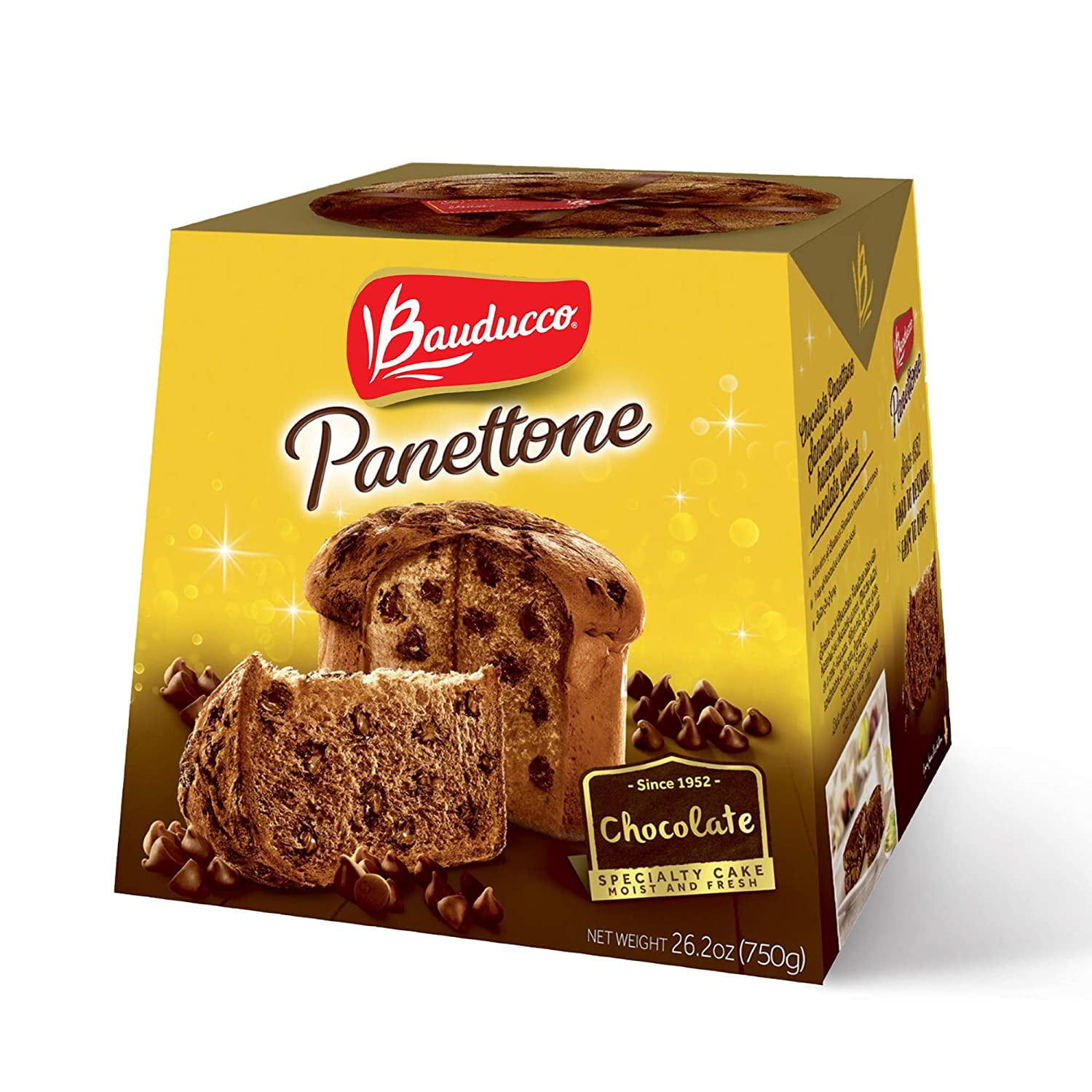 Amazon Com Bauducco Mini Panettone Assorted Classic Chocolate Chips ...