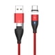 thumbnail image 1 of Línea de carga rápida tipo C de dos cabezales PD100W60W, línea de datos de atracción magnética, línea de carga magnética, línea de carga flash 20V5A3A, 1 of 1