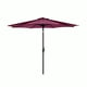 thumbnail image 1 of Sombrilla de Jardin 223 cm de alto con inclinación ajustable ilios innova resistente rojo, 1 of 9