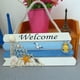 thumbnail image 2 of Placa Puerta) Bienvenida Madera Decoración Marítima Bienvenida, 2 of 4