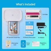 HP Sprocket Studio Plus 4 in x 6 in Instant Photo Printer