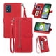 thumbnail image 1 of Funda Tipo Cartera De Piel Con Cremallera Para Motorola Card, 1 of 8
