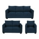 thumbnail image 1 of Sala 3-2-1 Dicasa Gales (Sofá, Love Seat y Sillón) Azul para Sala, 1 of 13