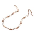 thumbnail image 2 of Up to 65% Off Retro Street Paijing Lattice Personality Creative Small Design Metal Necklace Necklace Rings Earring Jewelry on Clearance, 2 of 4