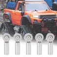 thumbnail image 3 of Neck Duster Brush For Hair Cutting Rc Car Tie Rod End 10Pcs Aluminium Alloy M4 Positive And Negative Thread Tie Push Link Rod Joint For 1 10 Model Rc Car, 3 of 7
