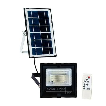 

Kotyreds 2pcs 170LED Solar Street Lamp Dust Proof Landscape Lighting Waterproof for Courtyard