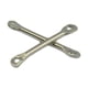 thumbnail image 3 of 100pcs Joyería de Resultados Plata Recta Barra Metal Conectores Fianzas, 3 of 5