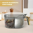 thumbnail image 5 of MLINS Black PET and PP Condiment Container with Special Shape for Kitchen Decor 6.5x4.2 Inches, 5 of 8