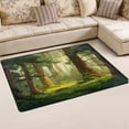thumbnail image 6 of Ryvnso Trees Forest Area Floor Mats Large Nursery Rugs Non-Slip Carpets Doormat 36" x 24", 6 of 7