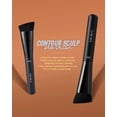 thumbnail image 6 of RUBY VIBE CO ContourSculpt Pro Brush, Angled Makeup Brush for Cream Contour, Liquid Foundation, Blush and Setting Powder, 6 of 8