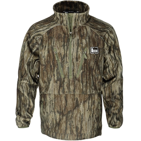 BANDED Men's Heavy Tec Fleece 1/2 Zip Pullover, Color: Realtree Legacy, Size: M
