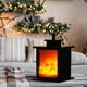 thumbnail image 5 of Chimenea con farol LED sin llama, fuego de leña parpadeante para decoración navideña Plaza S, 5 of 9