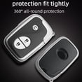 thumbnail image 6 of Key Fob Cover Compatible with Lexus CT200H ES350 GX400 Keychain Case Holder Protector,Blue, 6 of 7