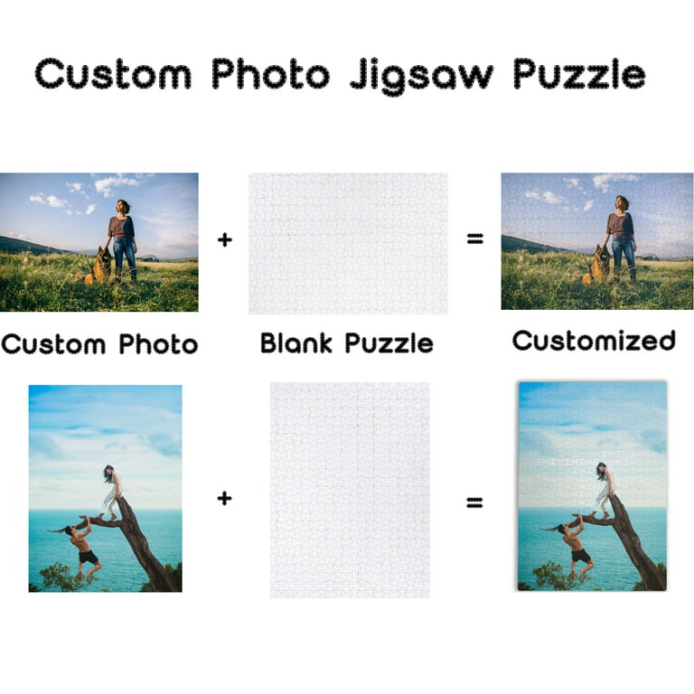 Personalized Custom Photo Jigsaw Puzzle - 500 Pieces - Create Your Own  Jigsaw Puzzle