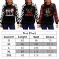 thumbnail image 2 of Women's Long Sleeves Shirts Tops Christmas Printed Sweatshirts Crew Neck Tunic Shirts, 2 of 4