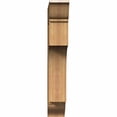 thumbnail image 2 of Ekena Millwork 6"W x 26"D x 38"H Westlake Traditional Rough Sawn Bracket, Western Red Cedar, 2 of 13