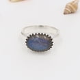 thumbnail image 2 of Earth Gems Jewelry Labradorite Ring Birthstone Ring Ring Sterling Silver Ring Handmade Ring Statement Ring for Women, 2 of 5
