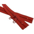 thumbnail image 2 of 30" Inches Double Slide Zippers - YKK #4.5 Coil with Closed Bottom Two Head to Head Long Zipper Pulls. - Assorted Colors - Choose Quantity - Made in The United States (18), 2 of 3