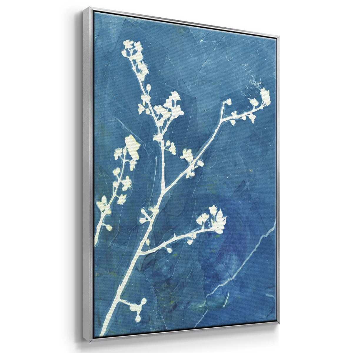 Believe Framed Premium Gallery Wrapped Canvas - Ready to Hang - 27 x 41 - Silver Floating Frame
