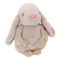 thumbnail image 2 of Conejito eléctrico de peluche para bebés recién nacidos, color caqui, 2 of 14