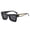 Black Black Gray Slices, variant on Trendy Cat Eye Sunglasses: UV Protection, Plastic & Metal Frames, Personalized Fashion Style, PC Lenses