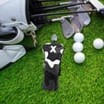 thumbnail image 1 of Colaxi Golf Club Head Cover Scratchproof Long Neck, Lined,Trendy Waterproof Golf Cue Protect Case Protection Sleeve Golfer Gift UT, 1 of 8