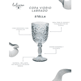 thumbnail image 3 of Set de 6 Copas de Cristal Stella Humo Luliana Table Styling, 3 of 6