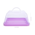thumbnail image 2 of FNNMNNR Portable Cake Carrier with Handle Plastic Cake Container Holder with Lid, 2 of 6