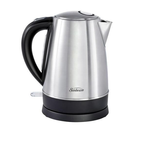 Bouilloire Sunbeam de 1,7 litre en acier inoxydable brossé