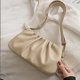 thumbnail image 3 of Bolso de Mensajero Fruncido Ticfox Correa Ajustable Impermeable Tamaño Libre Albaricoque, 3 of 12