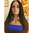 thumbnail image 3 of Chique Boutique Women's Handmade Micro Twist Ombre Braided Wig Color 1b /30, 26 Inches, 3 of 3