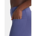 thumbnail image 5 of Athletic Works Women's and Women's Plus High Rise Bike Shorts, Size XS-4X, 5 of 5