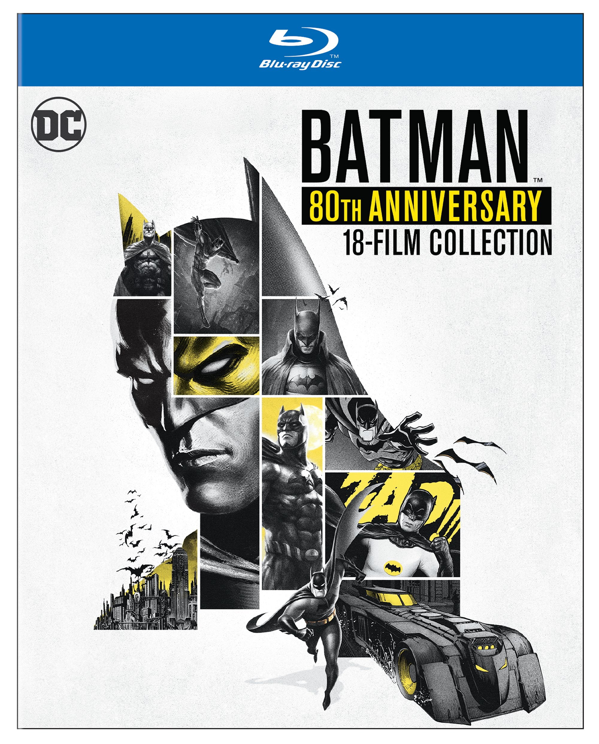 BATMAN 80th ANNIVERSARY DVD 18作品収録 Batman: 80th Anniversary 18-Film Collection DVD - Action TV