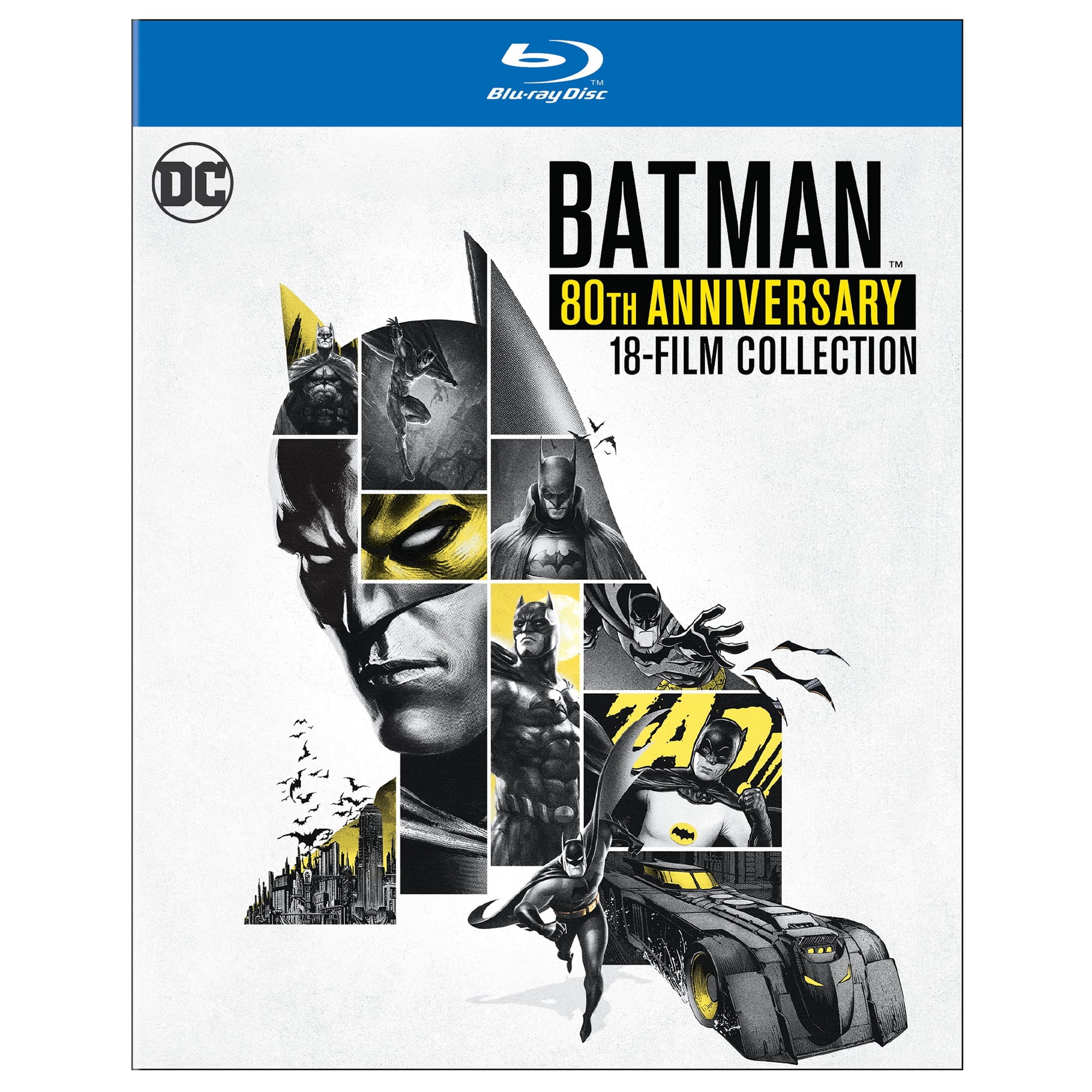 Batman 80th Anniversary Animated 18-film Collection (Box Set) [Blu-ray]