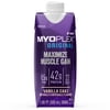 EAS Myoplex Original Ready-To-Drink Protein Shake, Vanilla Cake, 16 fl oz, 12 Count