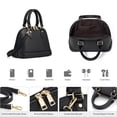thumbnail image 5 of Bagsure Women Handbags Fashion Tote Shoulder Bags Casual Crossbody Bags for Women Handbag Set 4pcs, 5 of 7